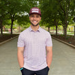 Load image into Gallery viewer, Burlebo Texas Maroon & White Polo
