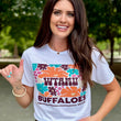 Load image into Gallery viewer, WTAMU Spring Florals White Graphic Tee