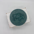 Load image into Gallery viewer, Leather Buffalo Coaster