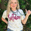 Load image into Gallery viewer, Buffaloes Puff Ink Star Tee