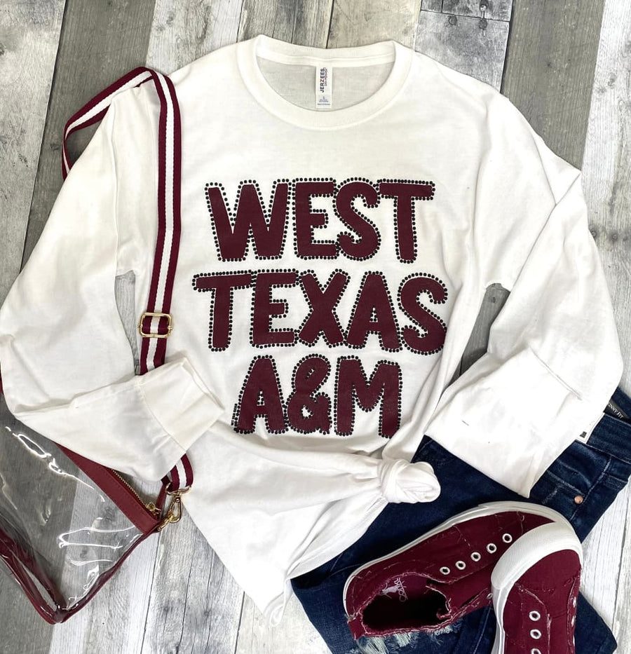 West Texas A&M Punchout Tee - Shirts & Tops - WT Fan Gear: