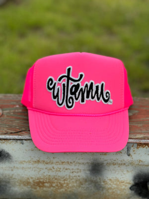 WTAMU Chenille Patch Trucker Cap