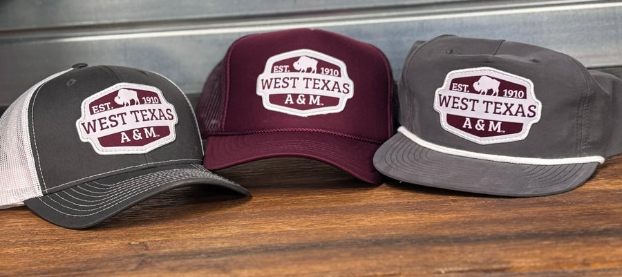 West Texas A&M Bold Patch Cap