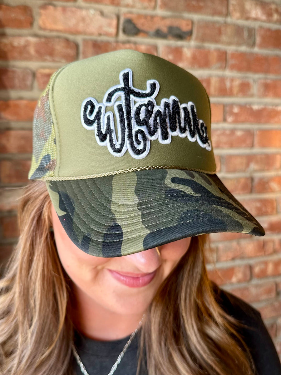 WTAMU Chenille Patch Trucker Cap