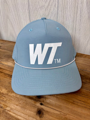 Smoke Blue - Slant WT Silicone Patch Cap