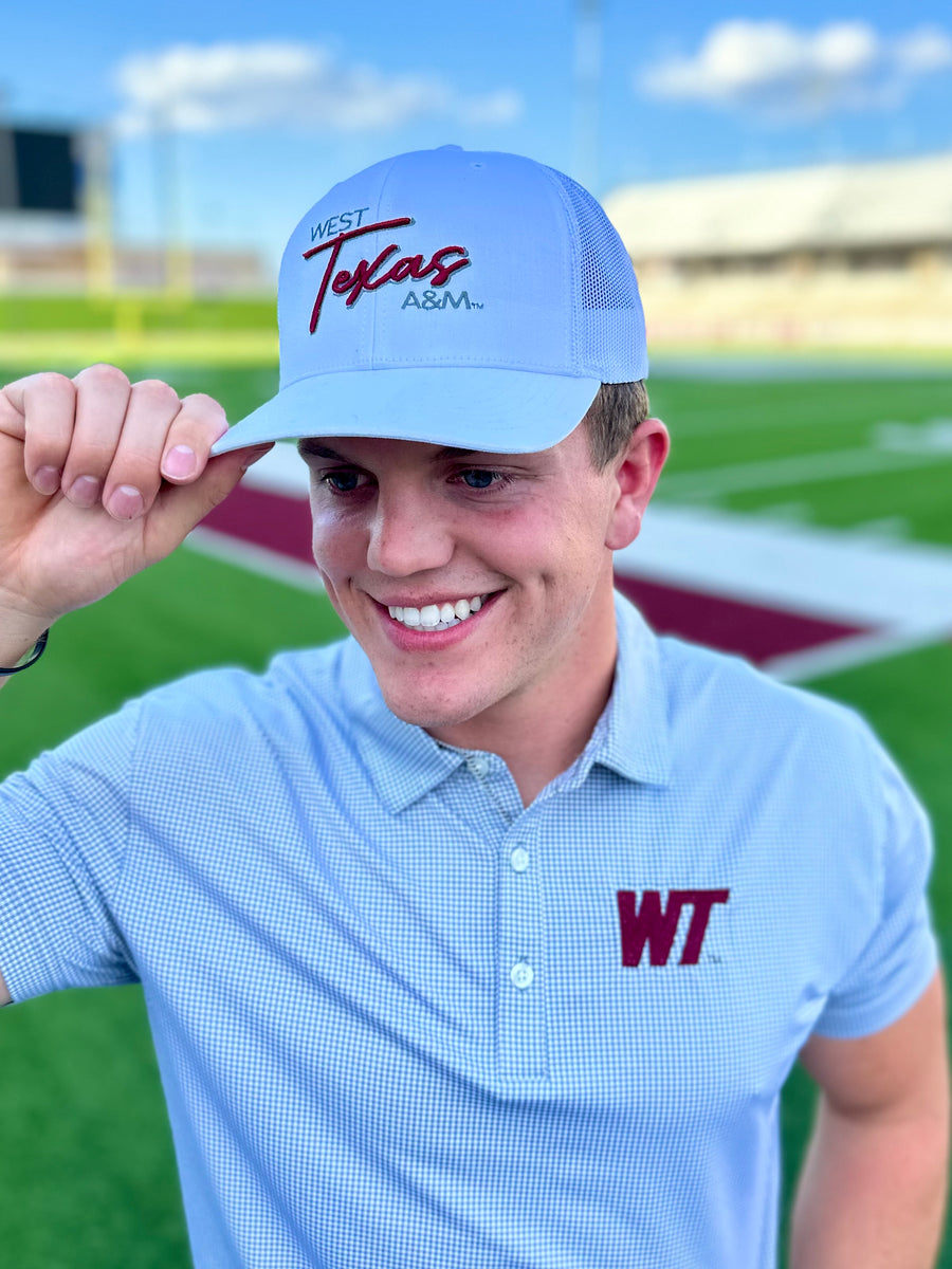 West Texas A&M Script Puff Trucker Cap