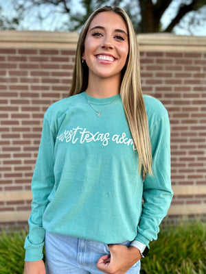 West Texas A&M Ryanne Script Long Sleeve Tee