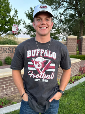 Buffalo Football Helmet Tee