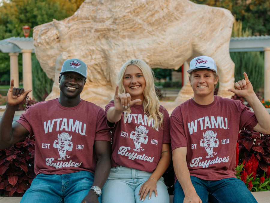 WTAMU Buffaloes Bucky Tee