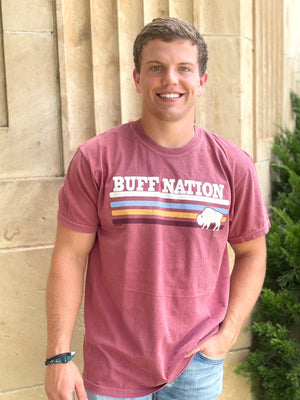 WT Buff Nation Lines Tee