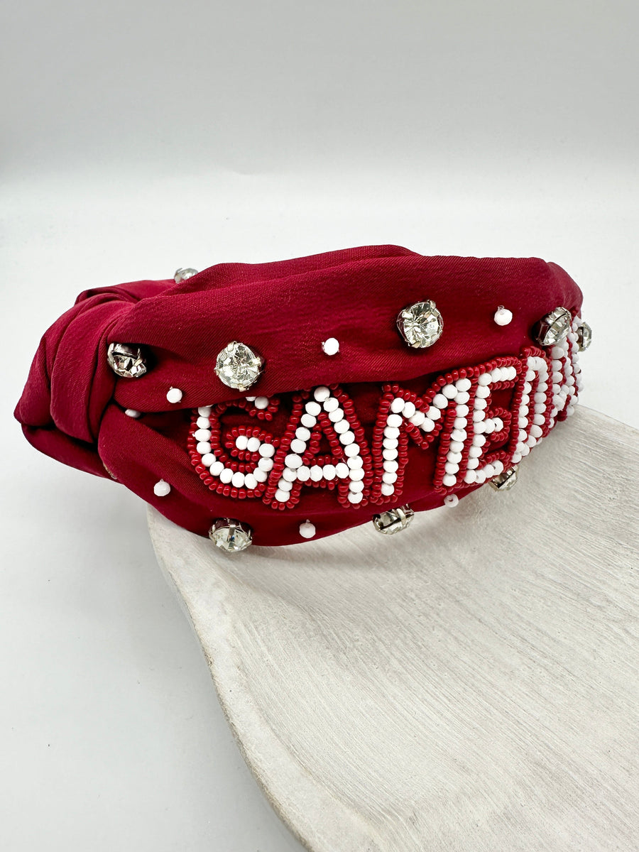 Maroon Game Day Headband