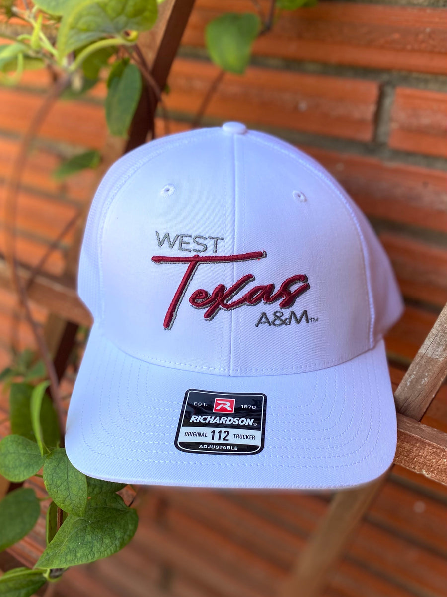 West Texas A&M Script Puff Trucker Cap