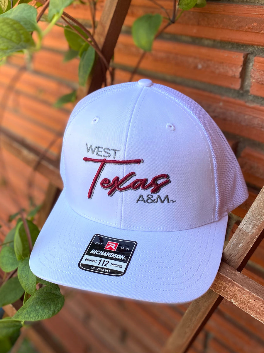 West Texas A&M Script Puff Trucker Cap