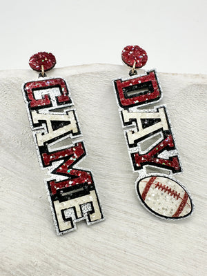 Game Day Glitter Earrings