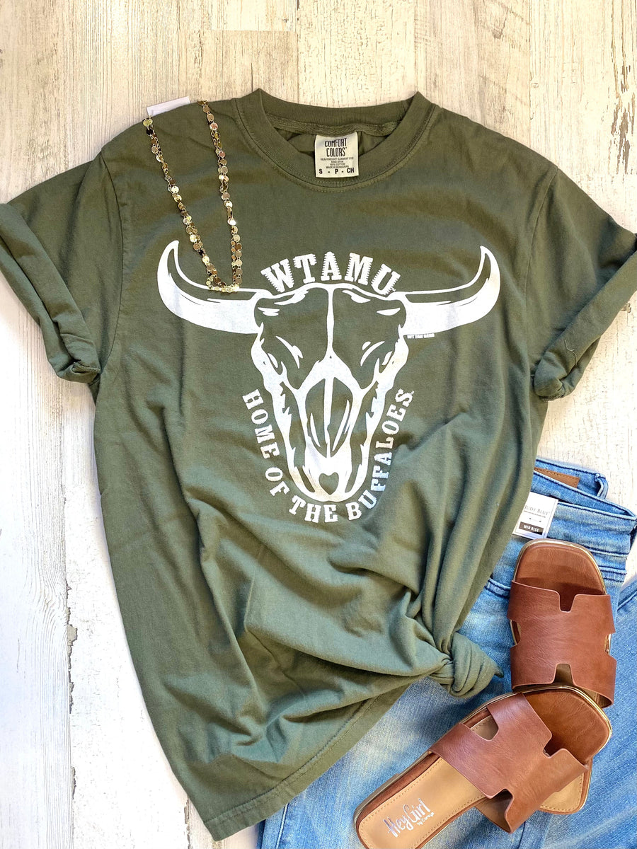 Home of the Buffaloes Skull Tee