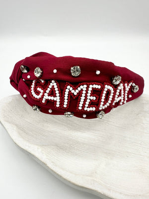 Maroon Game Day Headband