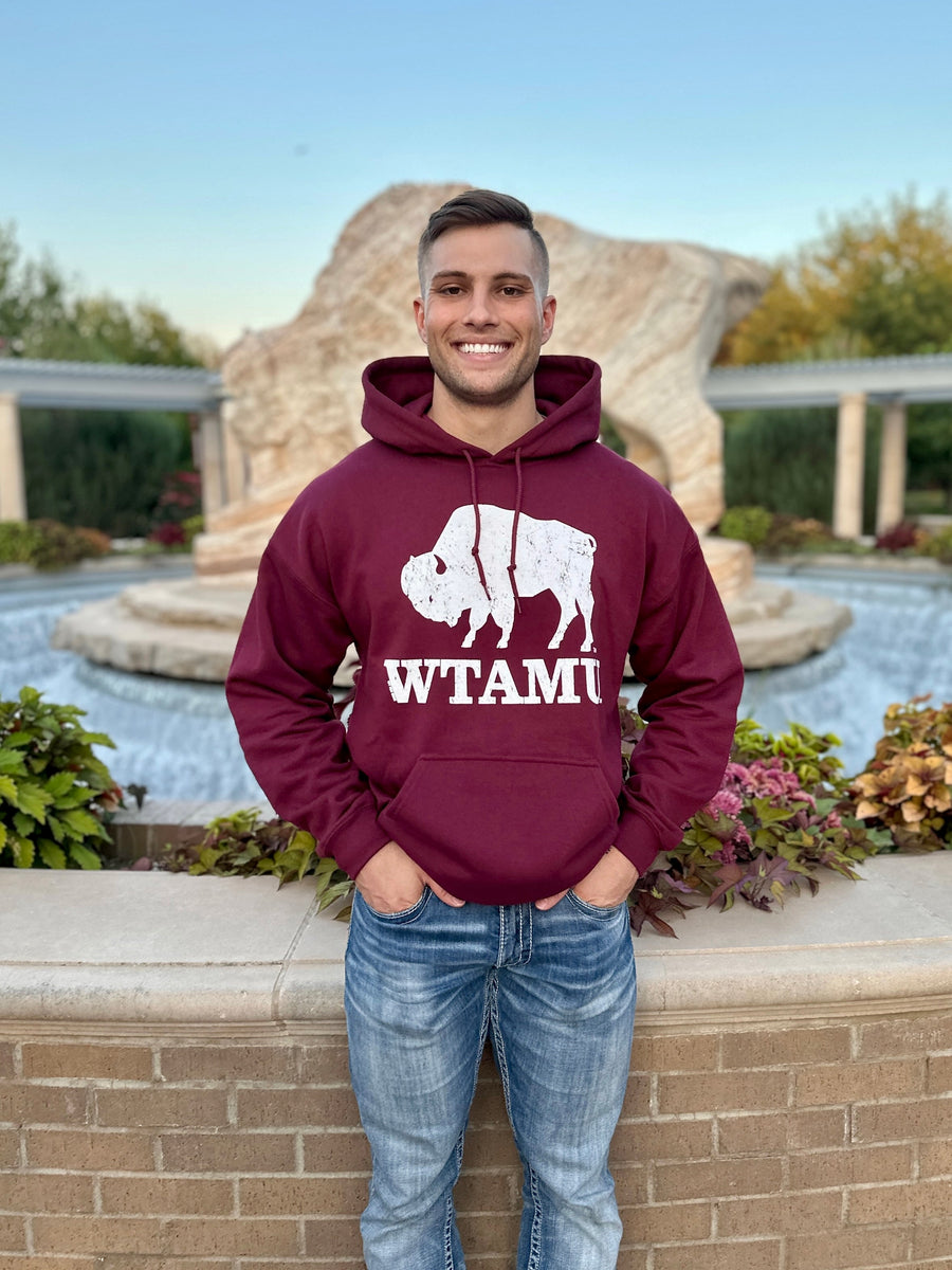 WTAMU Buffalo Maroon Hoodie