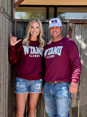 WTAMU Alumni Maroon Sweatshirt