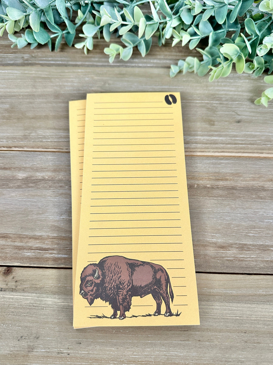 Buffalo Notepad