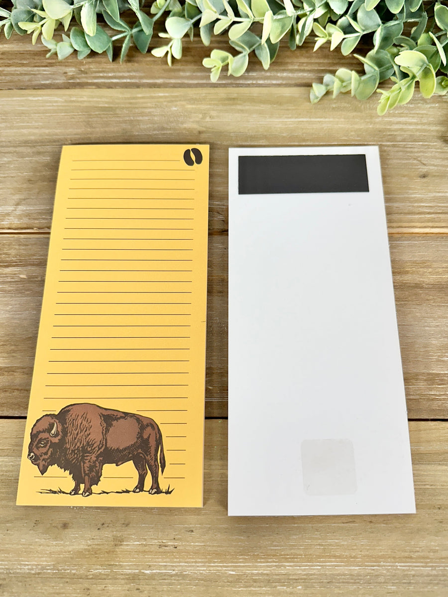 Buffalo Notepad