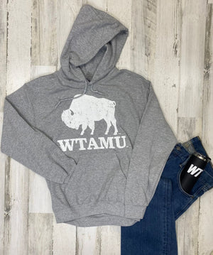 WTAMU Buffalo  Sport Grey Hoodie