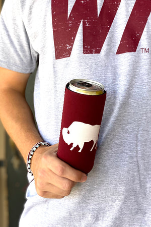 Classic WTAMU Buffalo Can Cooler