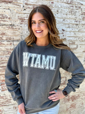 WTAMU Collegiate Comfort Colors Sweatshirt