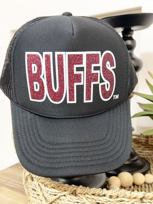 Buffs Black Trucker Hat - black - cap - WT Fan Gear: black, 