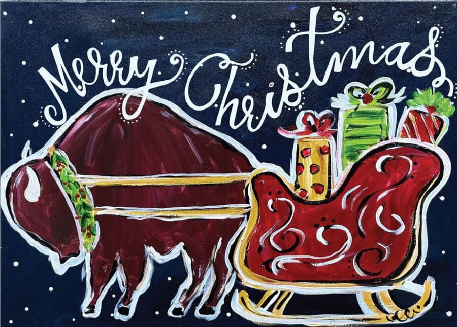 Callie Ann Stelter Merry Christmas Buffalo - Limited Edition