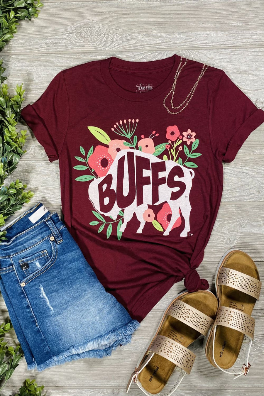 Floral Buffalo Tee - Graphic
