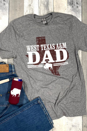 West Texas A&M Dad Tee - graphic tee - WT Fan Gear: 