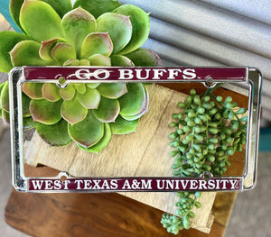West Texas A&M License Plate Frame - Sportzone