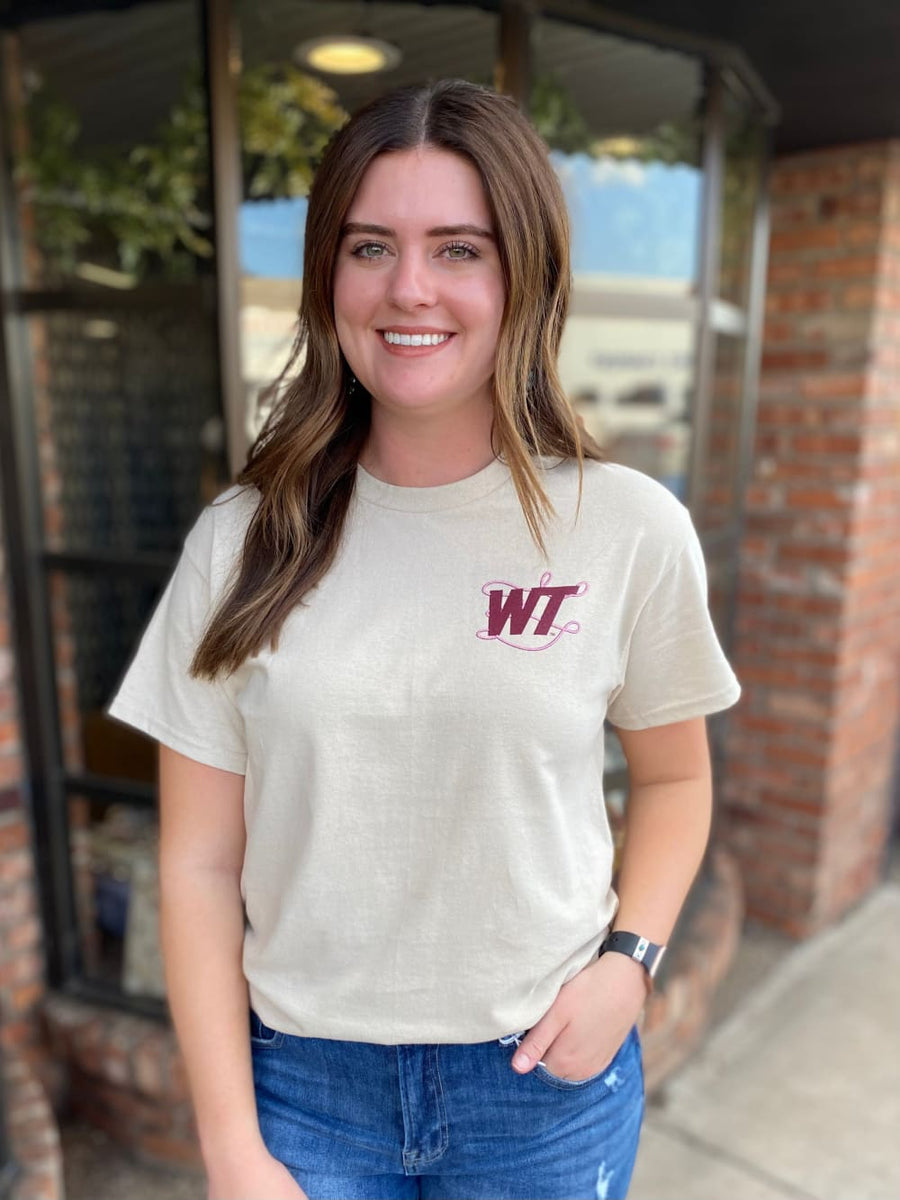 West Texas A&M Rope Tee - graphic tee - WT Fan Gear: 